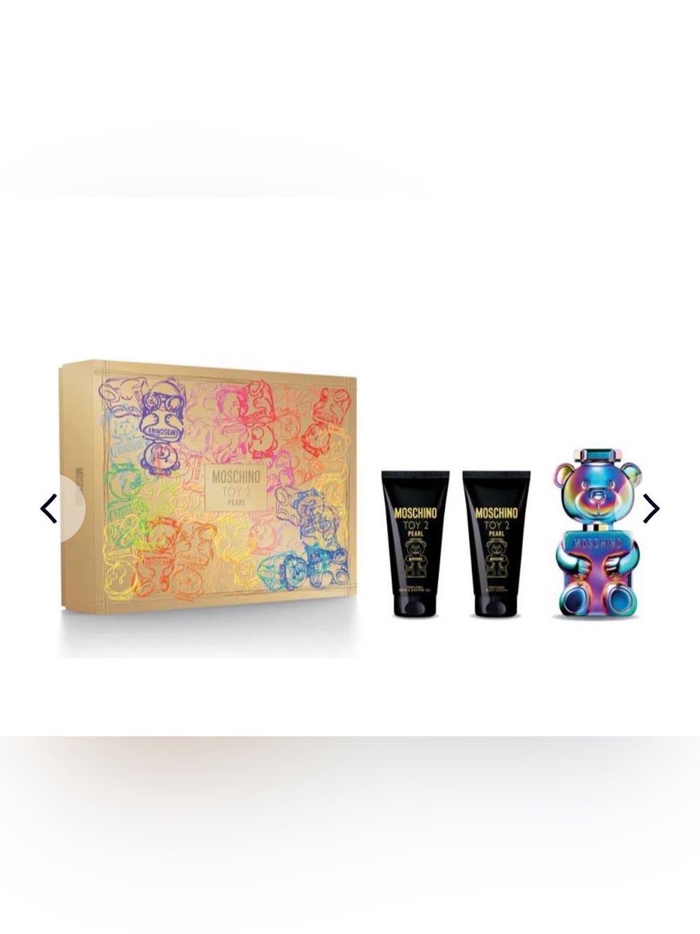 Moschino Toy 2 Pearl Gift Set - Black & Iridescent Multicolor